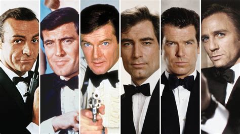 list of james bonds.